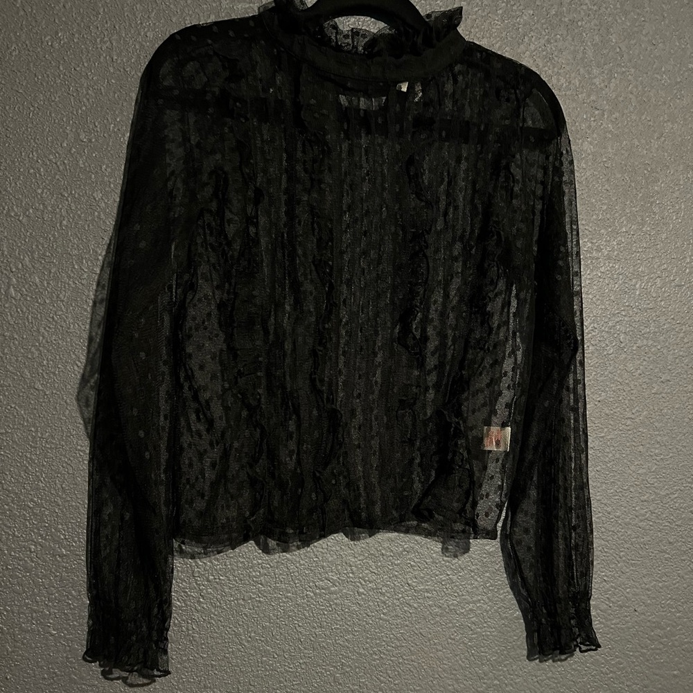 Mesh blouse